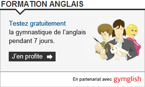 Testez gratuitement la gymnastique de l'anglais pendant 7 jours avec Gymglish