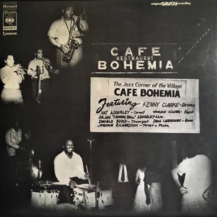 Bohemia After Dark, Julian Cannonball Adderley, 1955, Disc Cover