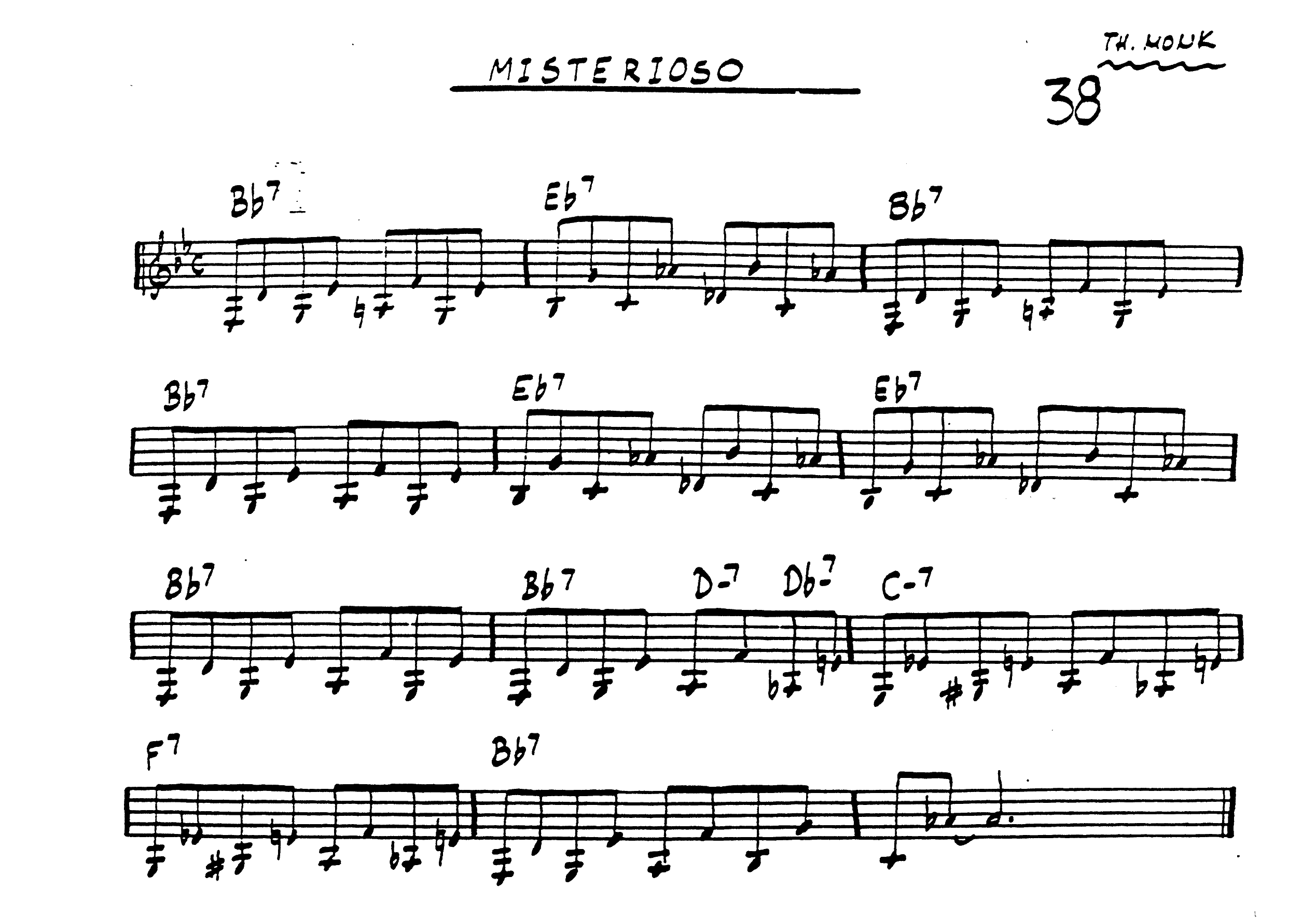 Misterioso, Thelonious Monk