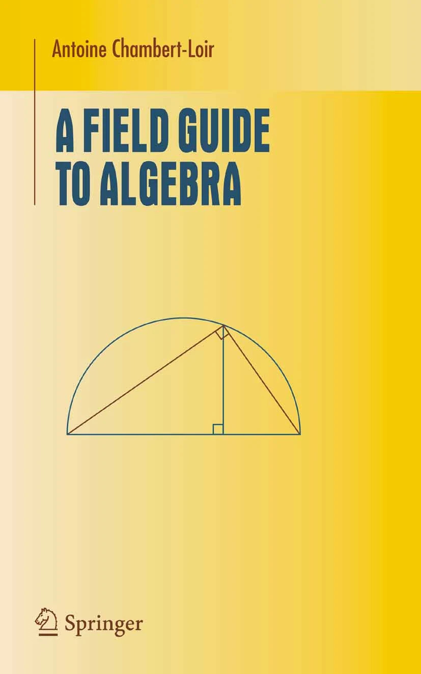 A Field Guide To Algebra - Book cover