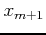 $x_{m+1}$
