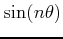 $\sin(n\theta)$