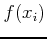 $f(x_i)$