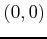 $(0,0)$